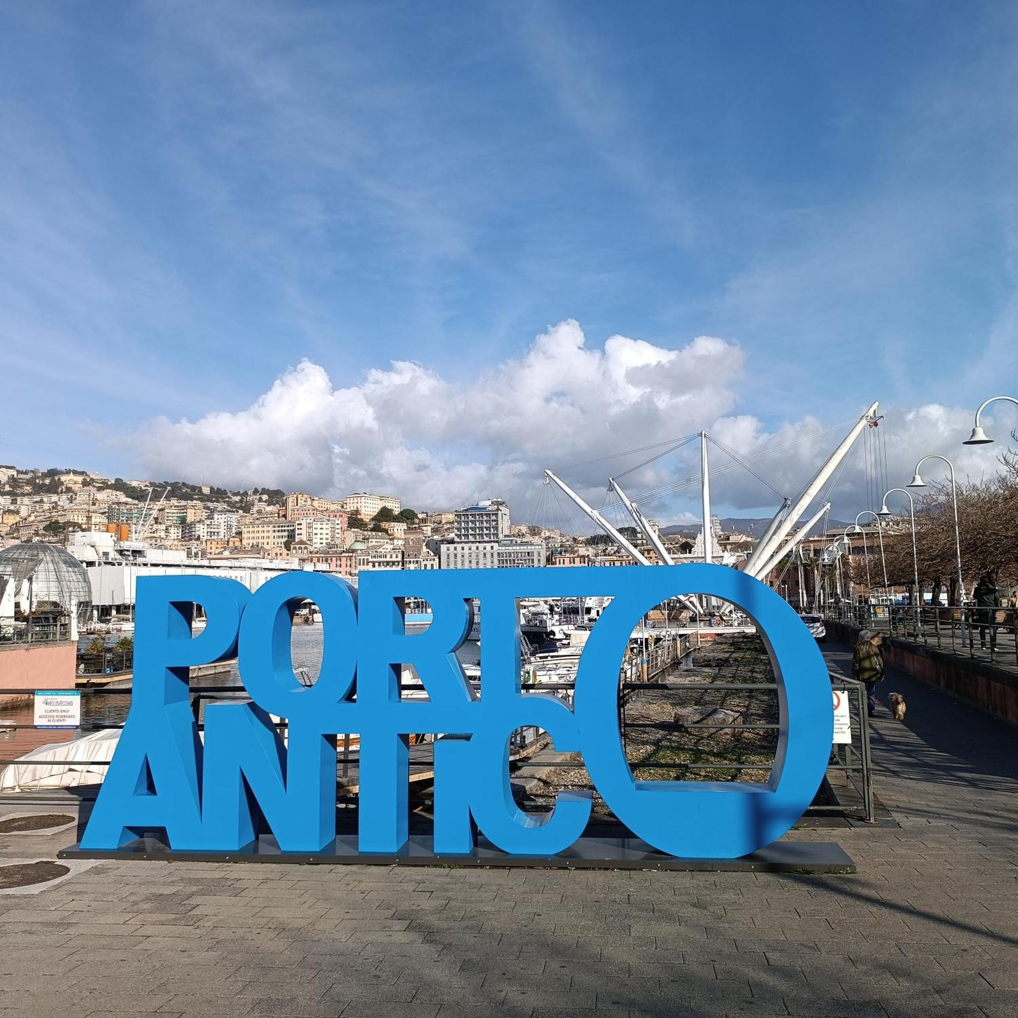Appartamento Pietra Di Mare, Porto Antico Génova Exterior foto